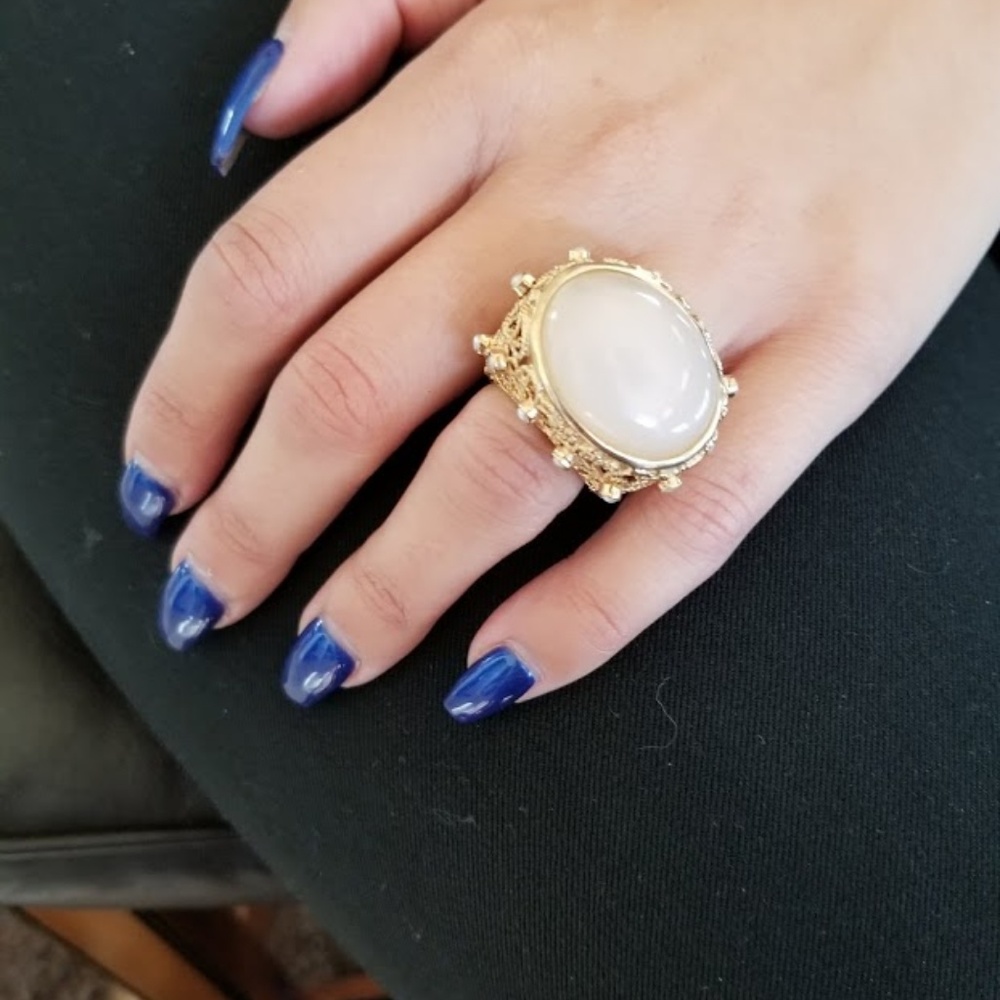 **SOLD** Pink Quartz Ring